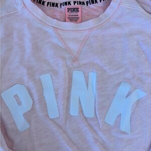 PINK Victoria's Secret Light Pink Sweatshirt